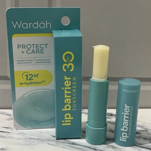 Wardah Protect + Care Lip Barrier Sunscreen Spf 30 / Wardah Lip Barrier