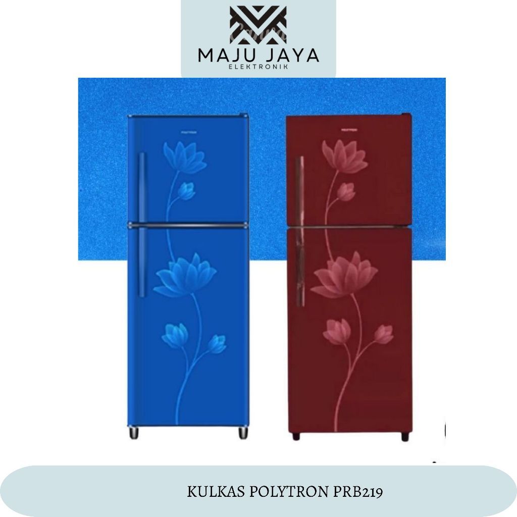 KULKAS POLYTRON PRB 219 LEMARI ES 2 PINTU PRB219 PRB 219 / KULKAS POLYTRON PRB 217 LEMARI ES 2 PINTU