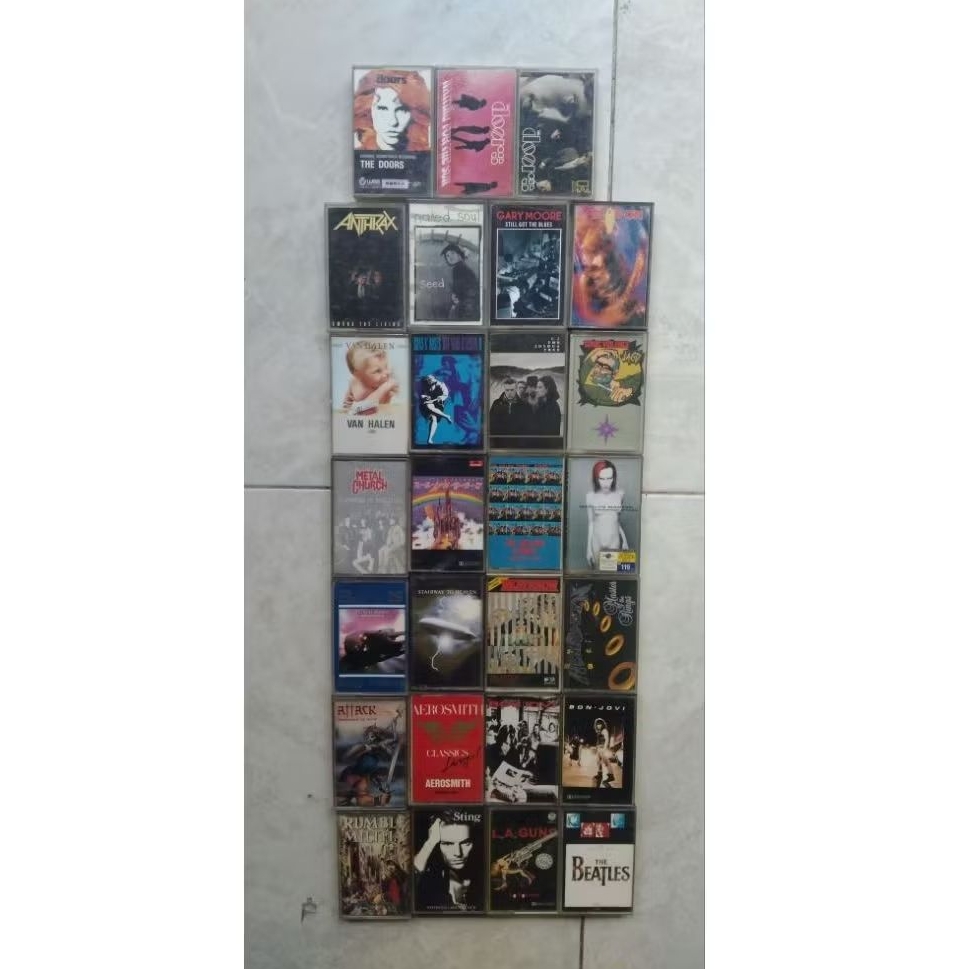Borongan 27 kaset pita import