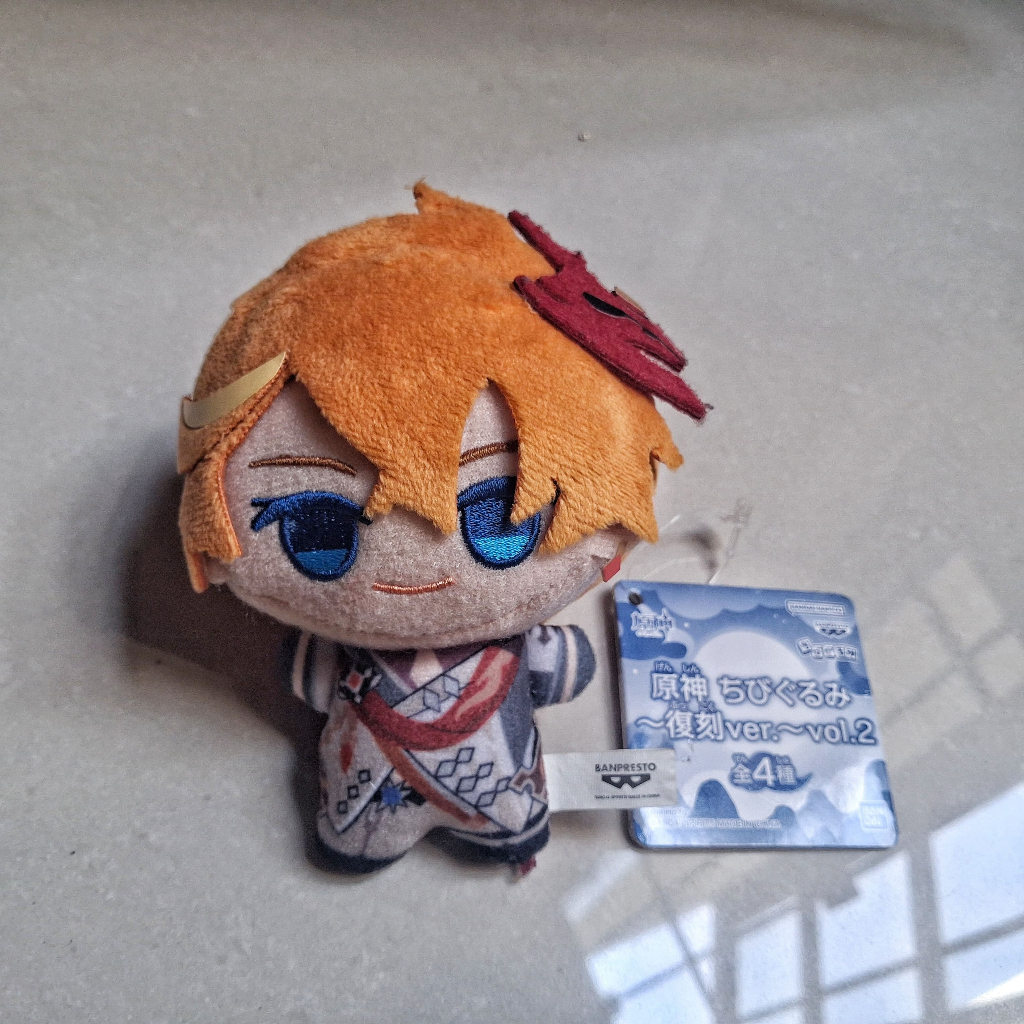 chibigurumi tartaglia childe genshin impact plush official