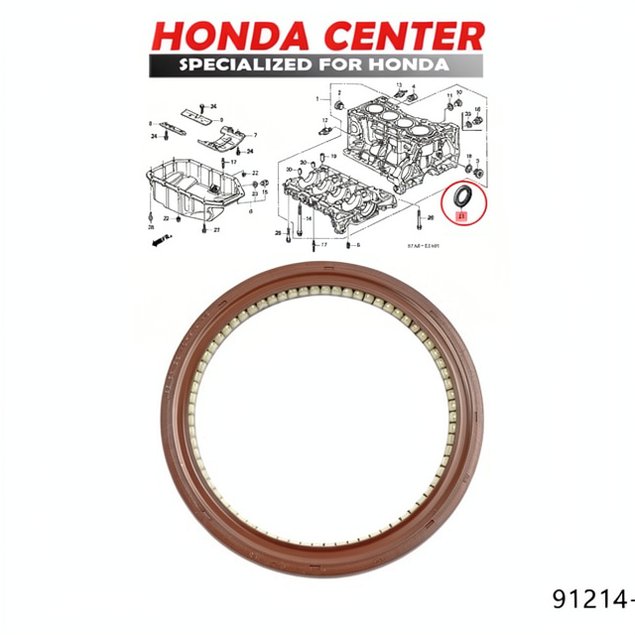 Oil Seal Sil Kruk Krek As Crankshaft Belakang Accord Civic Crv Crz Jazz City Freed Brio Mobilio Brv 