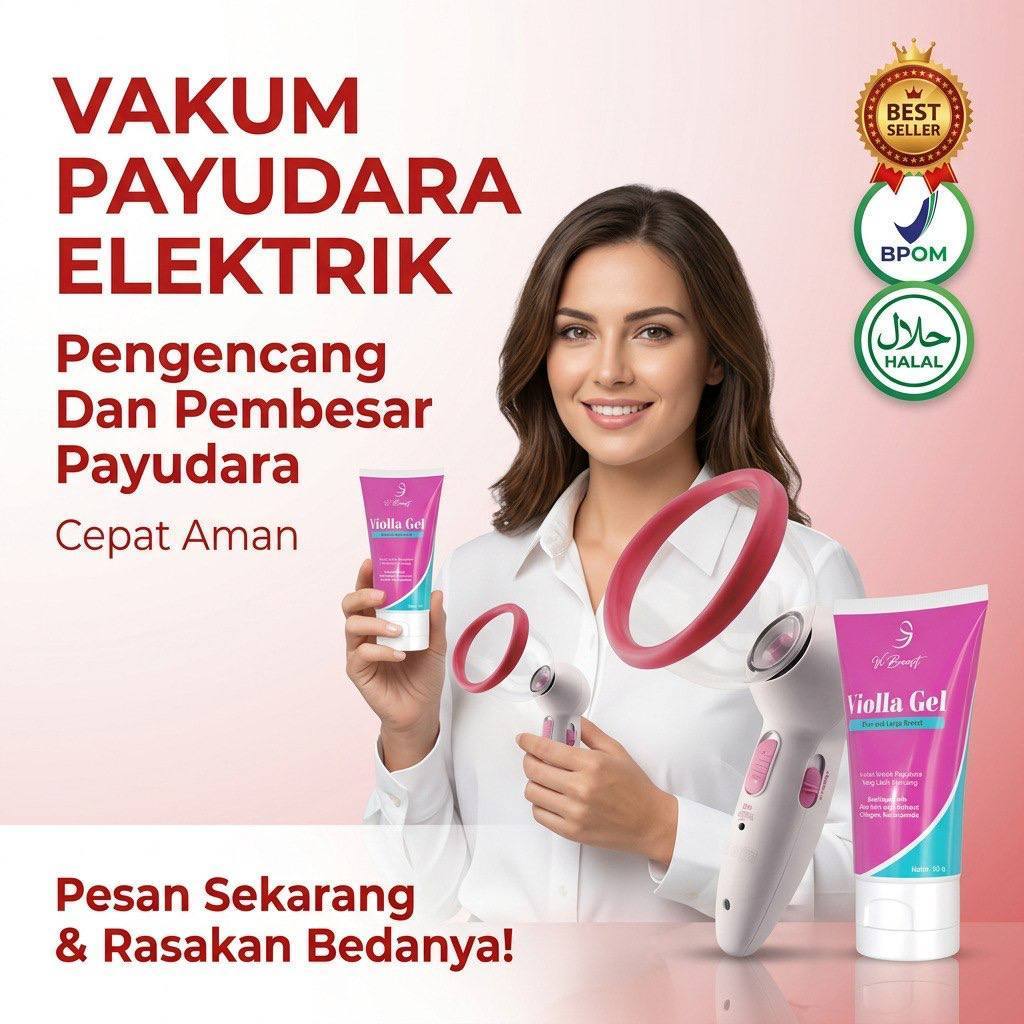 VACUM PAYUDARA ELEKTRIK | Alat Vacum Payudara Elektrik | Pembesar Payudara cepat dan permanen