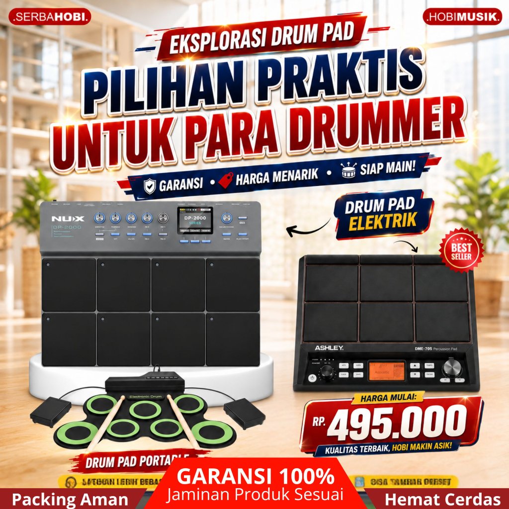 Drum Pad / Drum Portable / Drum Pad Elektrik