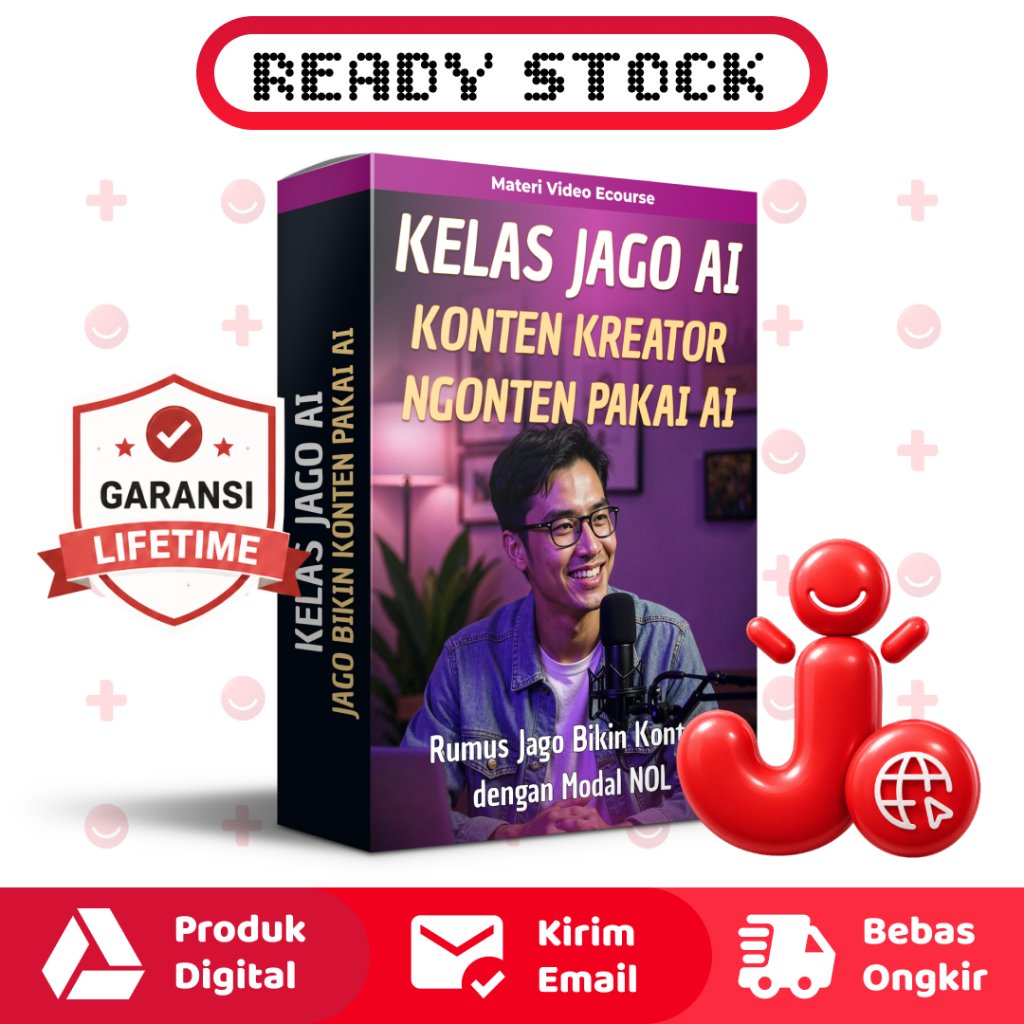 ECOURSE JAGO  AI AFFILIATE - PAKAI KONTEN AI UNTUK AFFILIATE - VIDEO