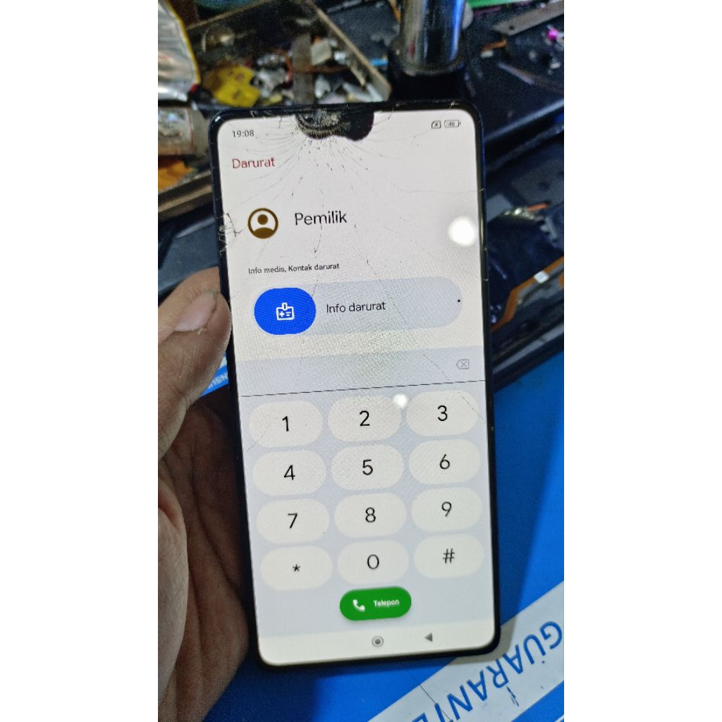 Lcd copotan original redmi note 12 pro 5g
