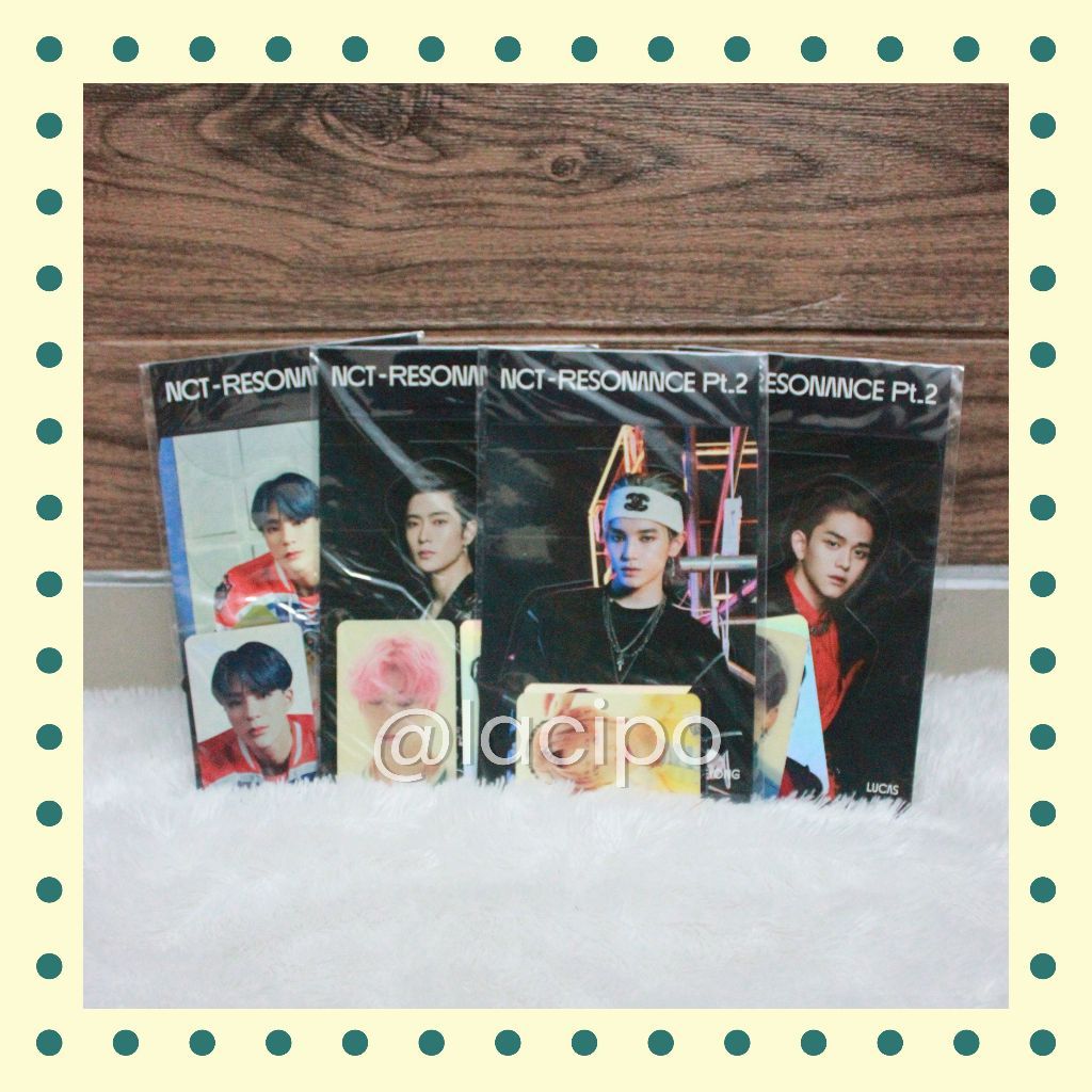 [READY] NCT 2020 RESONANCE Pt.2 90S LOVE MAKE A WISH LENTICULAR HOLOGRAM PHOTOCARD SET