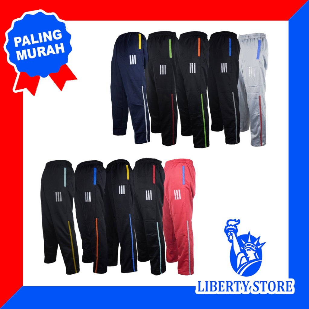 Celana Training Olahraga Cowok Cewek DICK WOLVES KAZUKI POLY PANT