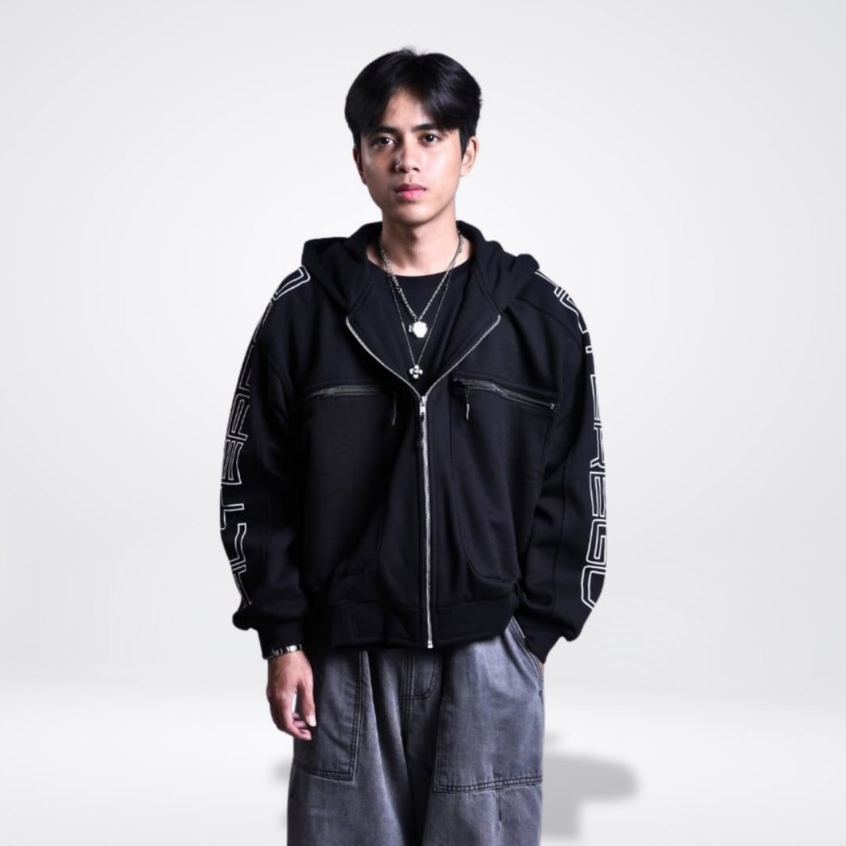 JAKET HOODIE Alter Ego One Step Ahead - Black TERBARU 2026 RRQ EVOS ONIC ALTER EGO ECHO BLACKLIST OV