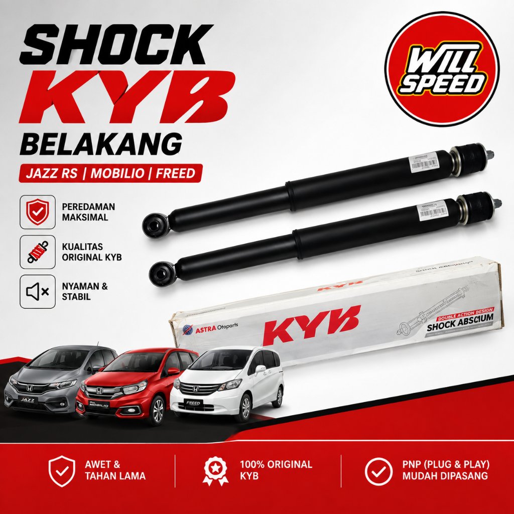 SHOCK KYB BELAKANG JAZZ RS MOBILIO FREED