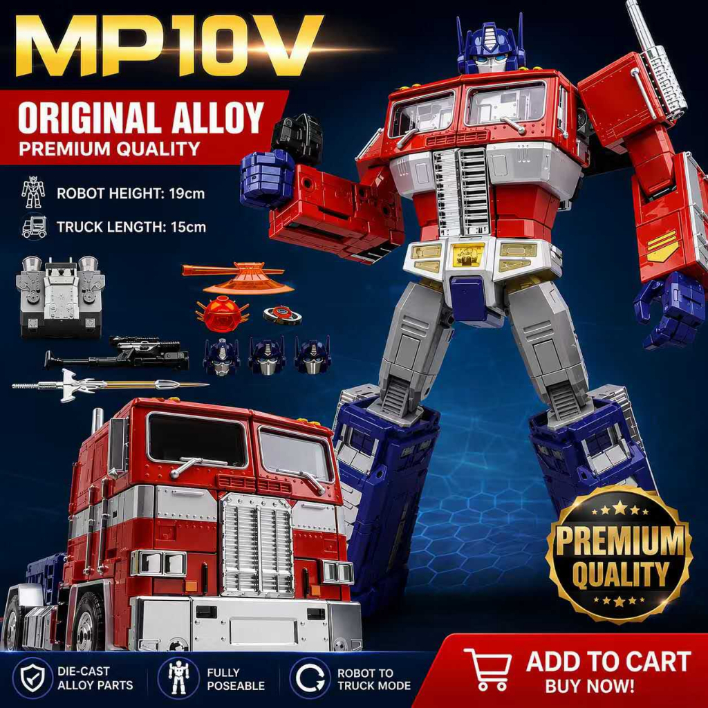 Optimus Prime MP10V | Tactical Container MP10-V KBB Deformation Convoy REGULAR