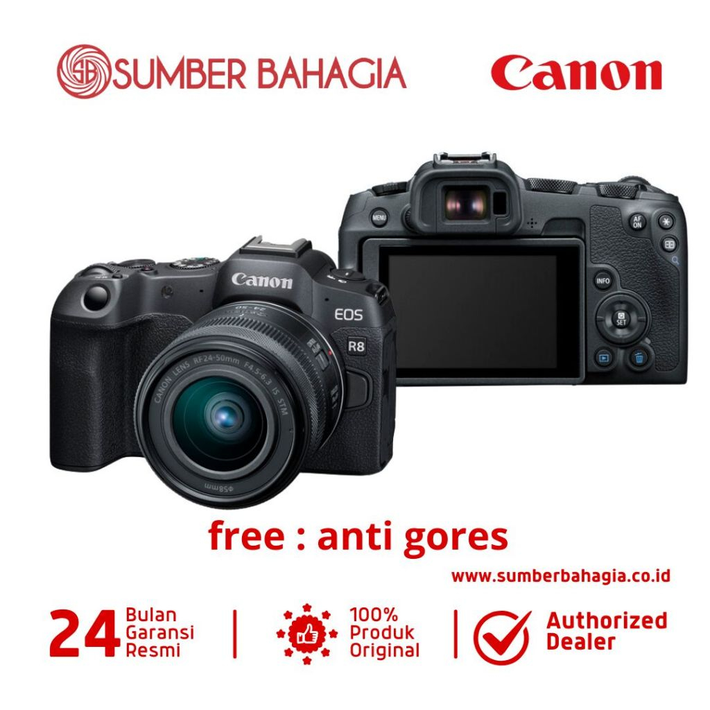 Canon EOS R8 Mirrorless Camera