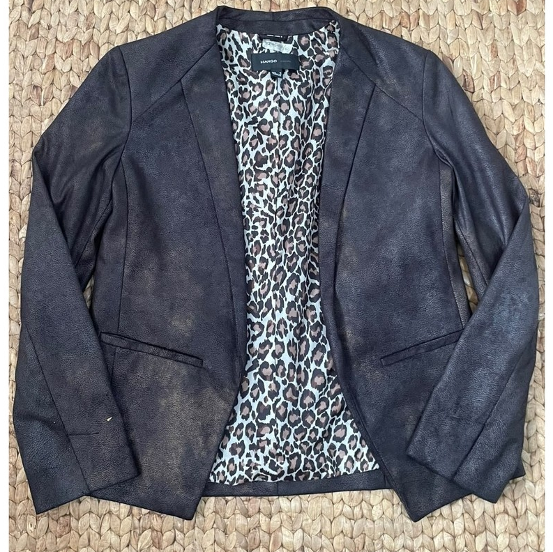 Jaket MANGO Leopard Wanita