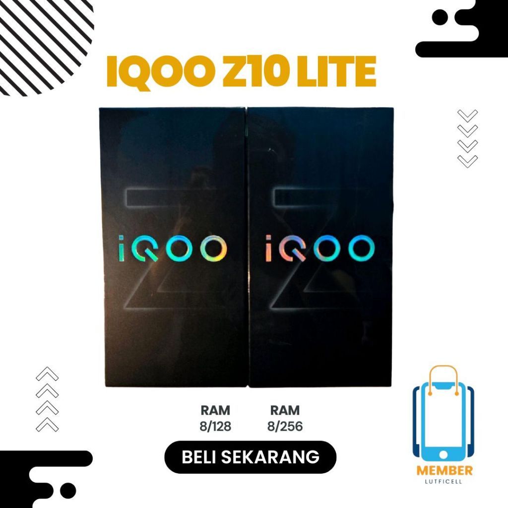 iqoo z10 lite 8/256 second garansi resmi indonesia