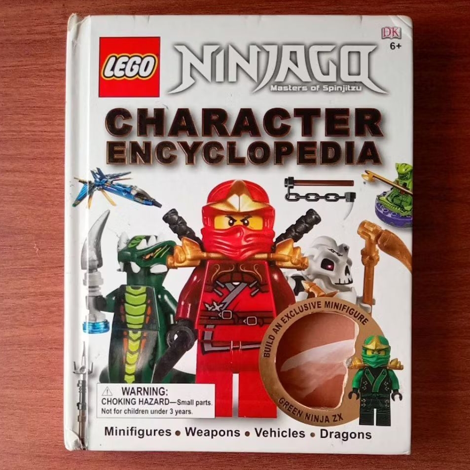 BUKU NINJAGO MASTERS OF SPINJITSU CHARACTER ENCYCLOPEDIA LEGO