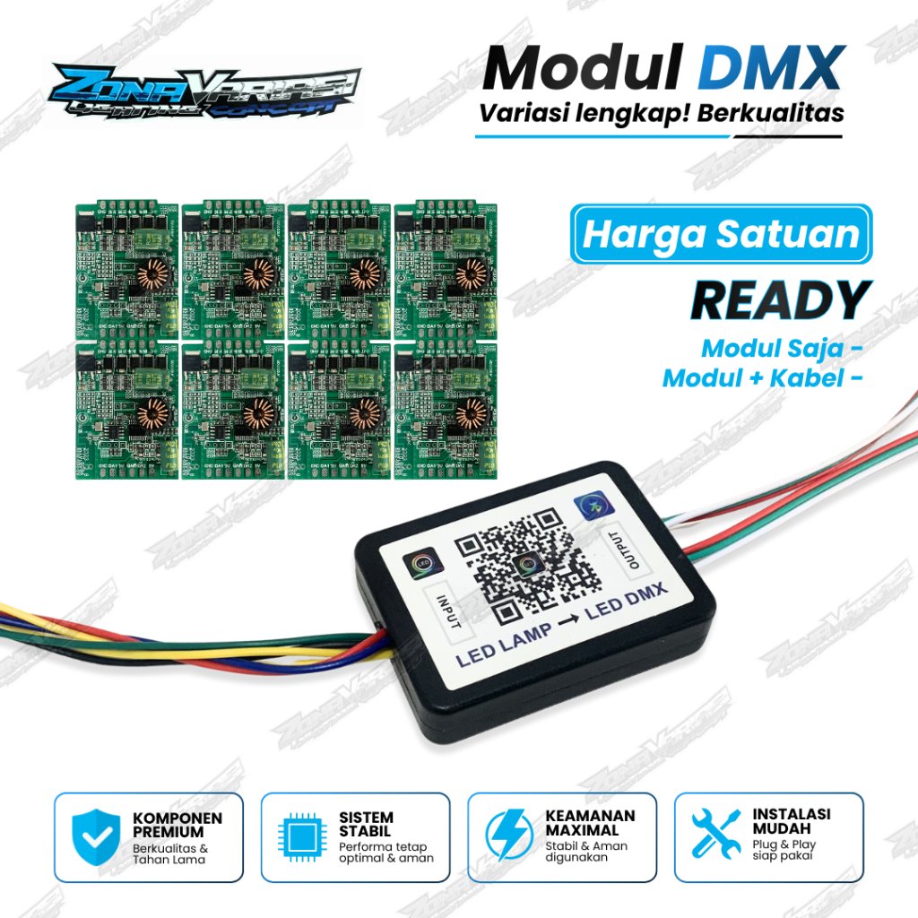 MODUL LED DMX PCB MODUL ALIS LED KOLONG