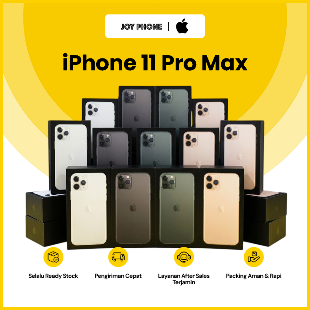 SECOND iPhone 11 Pro Max Original Second Terdaftar Bea Cukai