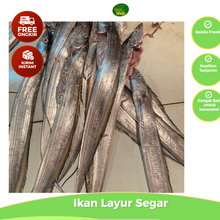 Ikan Layur Segar Bandung