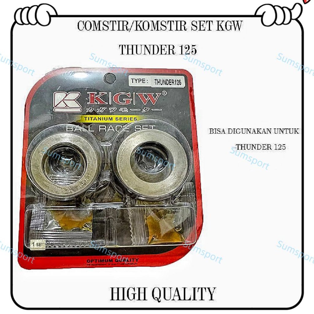 Komstir Comstir Set KGW Stir Thunder 125 Komstir Stir Thunder 125
