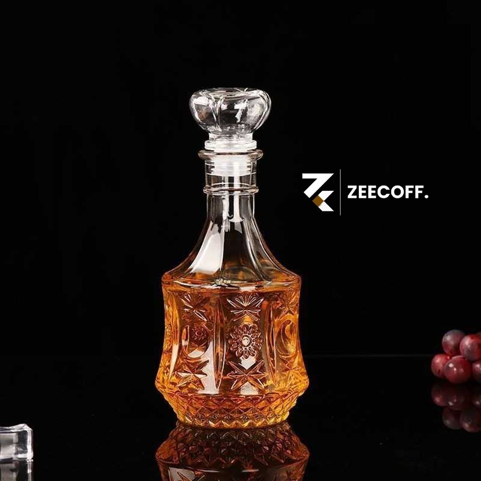Botol Whisky Decanter Glass Bottle Liquor Scotch 700ml