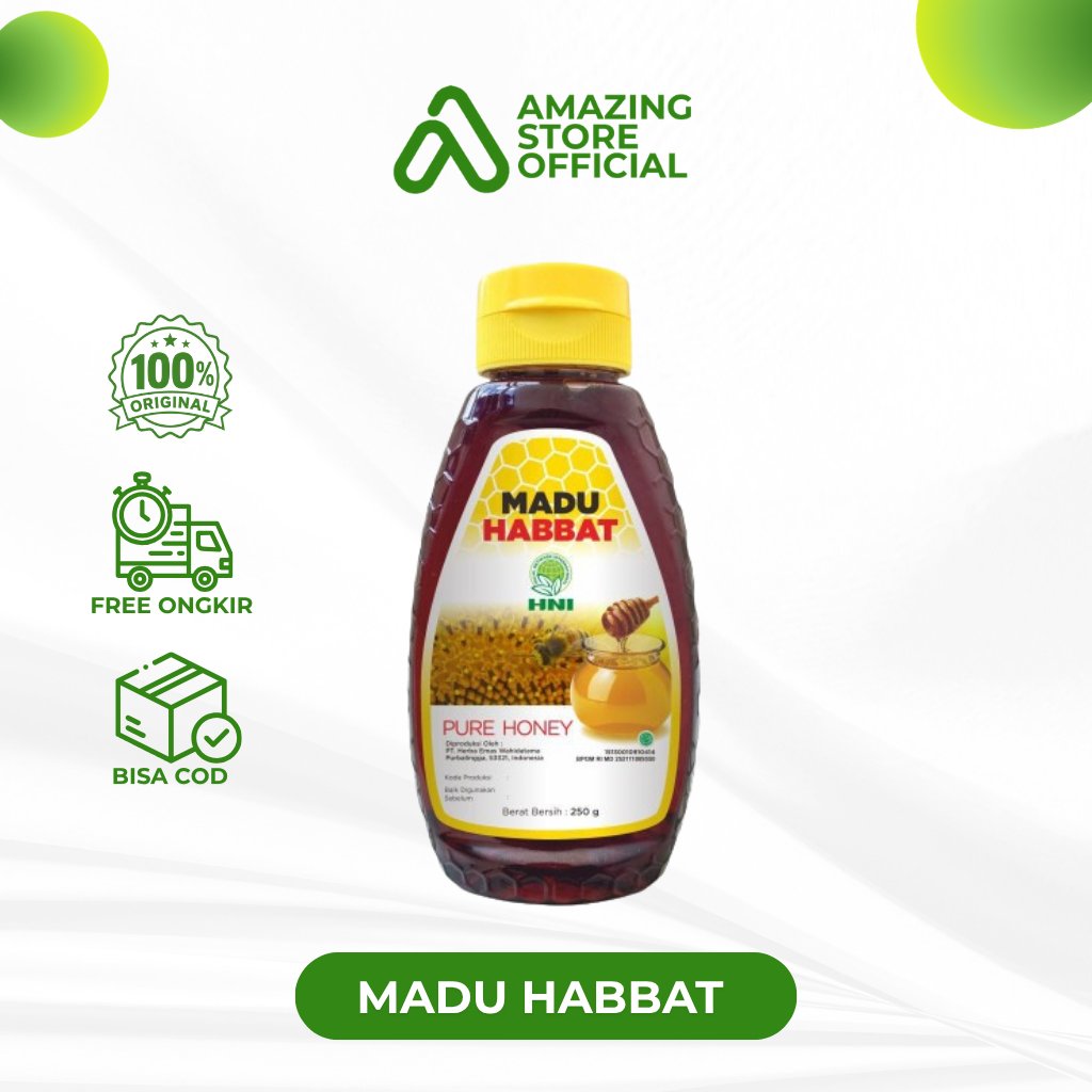 Madu HNI HPAI Madu Asli Premium - Madu Habbat HNI HPAI