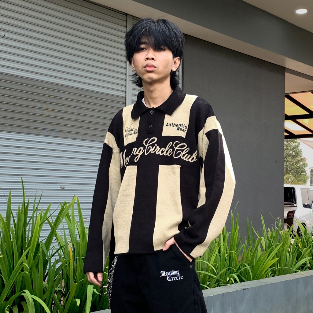 Meaning Circle - Knitwear Boxy Earthy - Knitwear Unisex