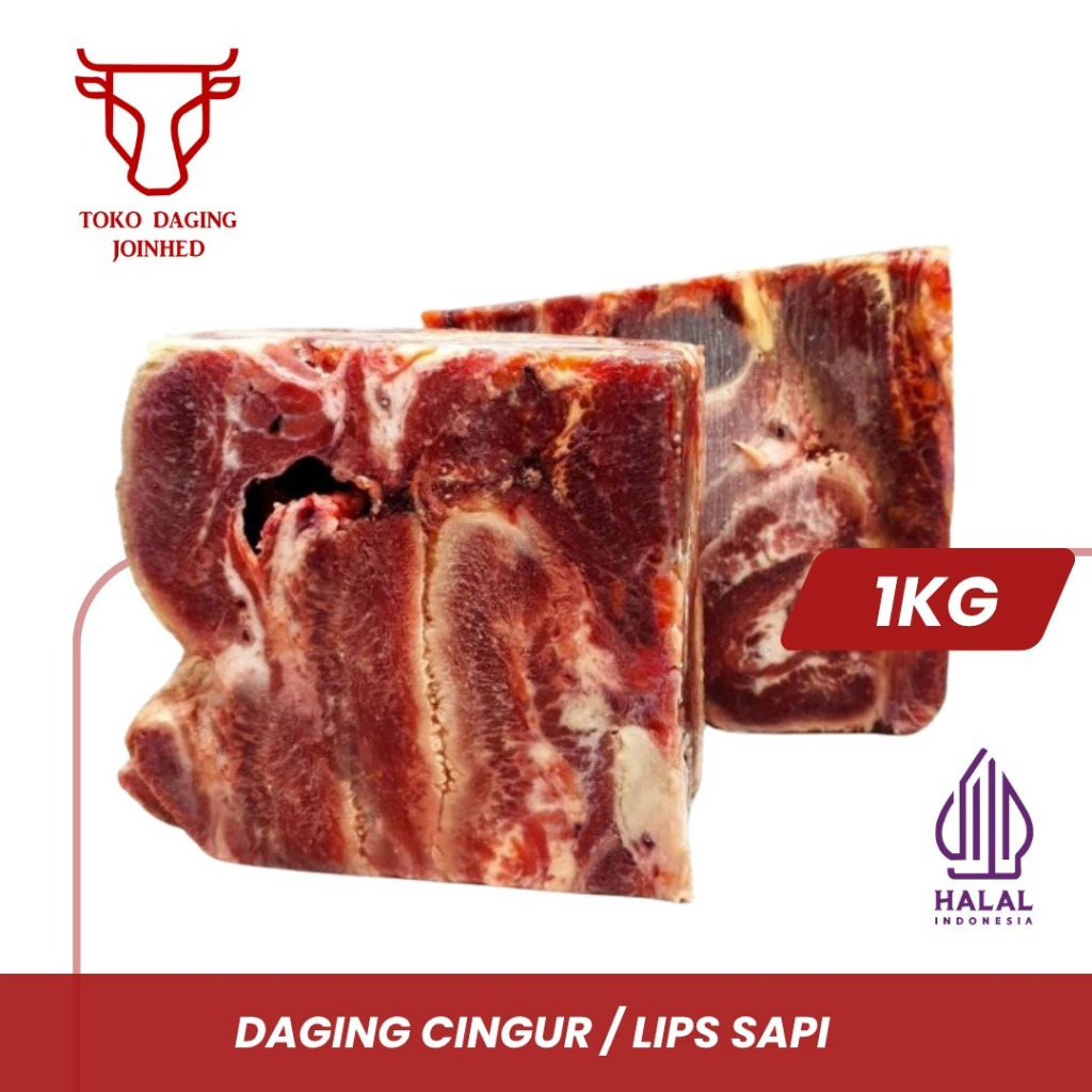 Lips Beef Daging Bibir Sapi Untuk Soto Kemasan 1Kg