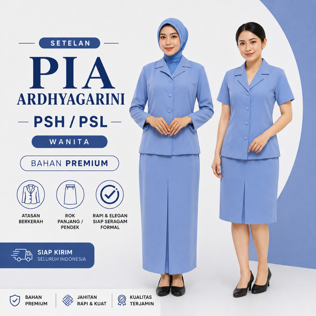 PSH/PSL PIA ARDHYAGARINI MUSLIM, NON MUSLIM.TNI.AU.