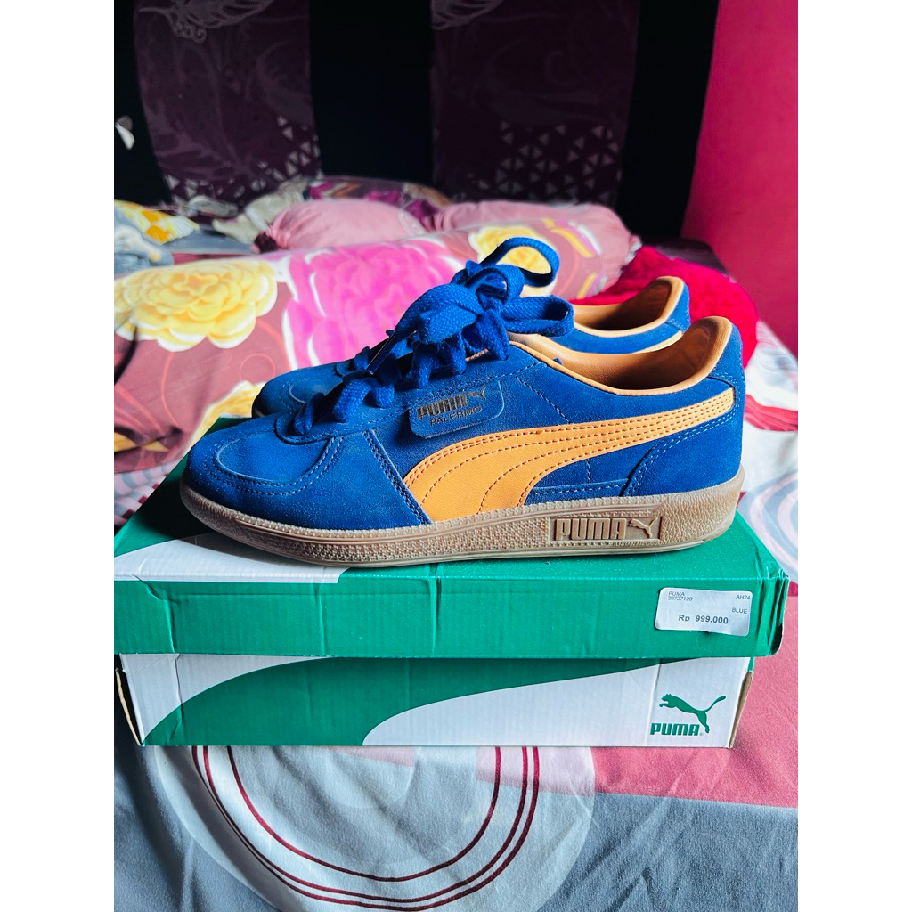 sepatu PUMa PALERMO second original like new masih bagusrigl