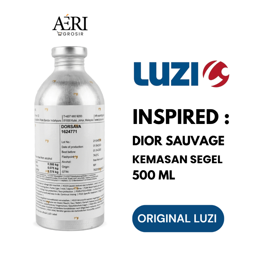 Dorsava - Bibit Parfum Original Luzi 500gr - Segel Pabrik