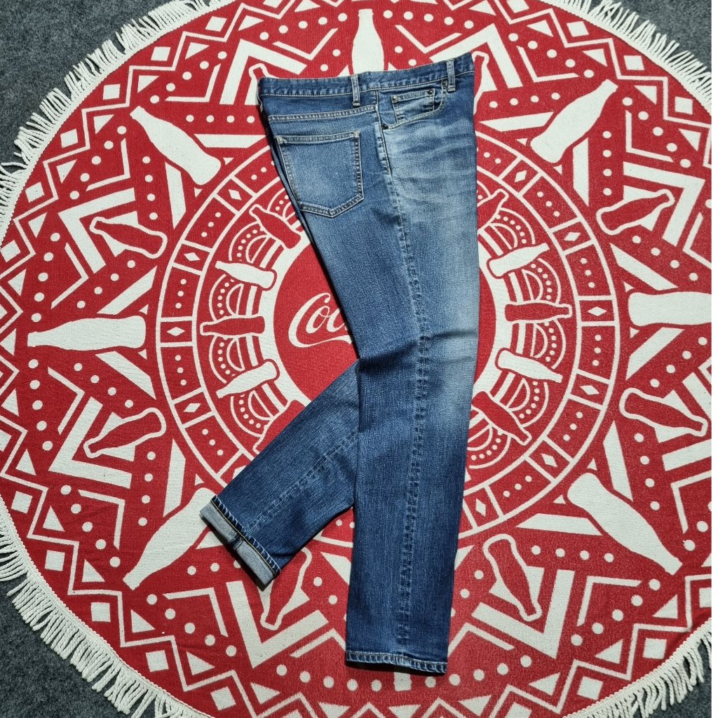 Jeans Ships Jet Blue denim japan skinny fit celana panjang