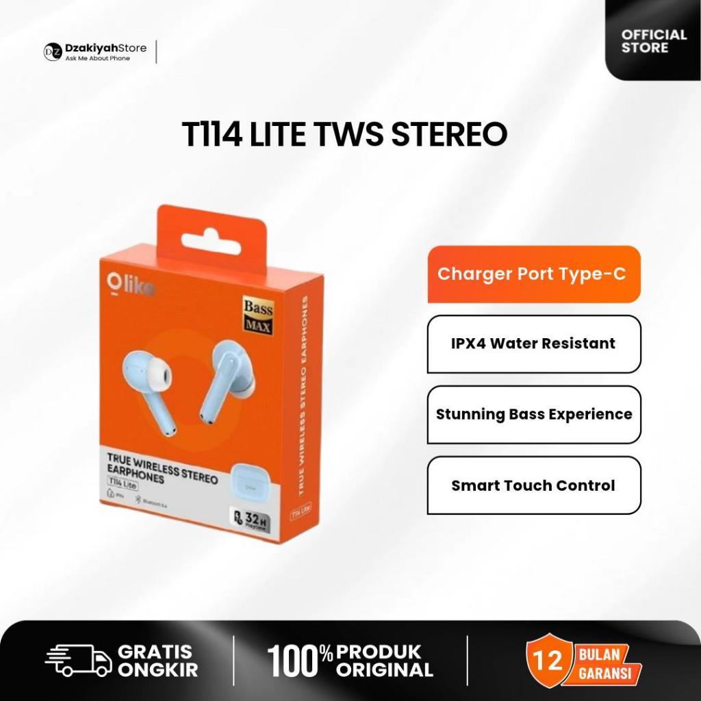 [DZAKIYAH STORE] OLIKE T114 LITE TWS STEREO