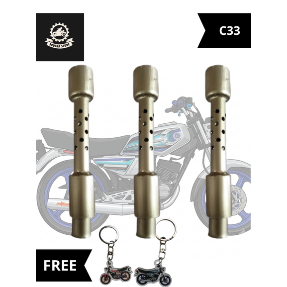 Saringan Knalpot Yamaha RX King BOBAN C33 PNP ALTECH GRT SET DEWA