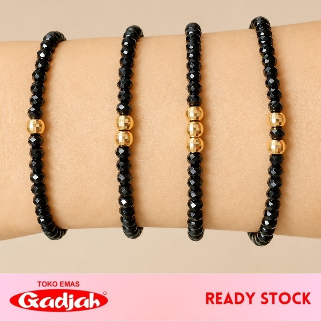 Gelang Emas Tali Kristal Minnie Boba - Toko Emas Gadjah