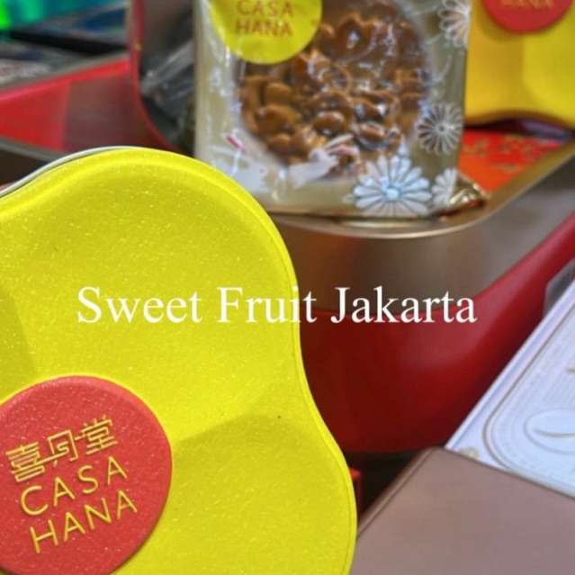 Kue Bulan Casa Hana Yellow Harmony Isi White Lotus & White Lotus 1 Yolk / Casa Hana Yellow Harmony G