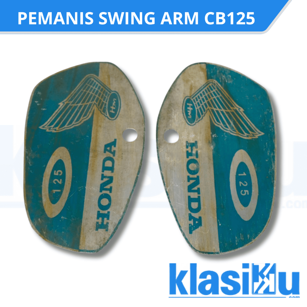 Variasi Pemanis Swing Arm Honda CB125 CB 125 Good Quality Emblem Variasi Swing Arm Logo Pemanis Swin
