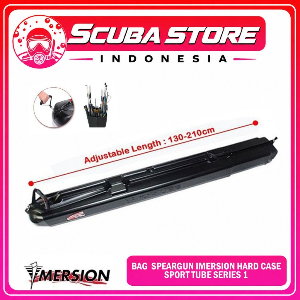 Hard Case Imersion Sportube Series 1 Bag Speargun Tas Panjang Spearfishing Tembak Ikan Spearo