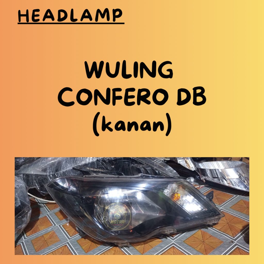 Headlamp Wuling Confero DB. kanan