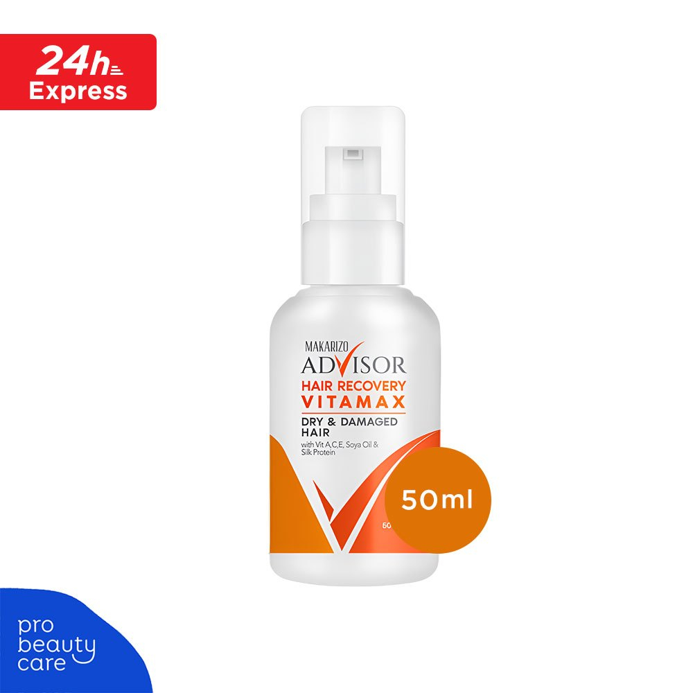 Makarizo - Advisor Hair Recovery Vitamax (50 ml) - Vitamin Rambut Makarizo