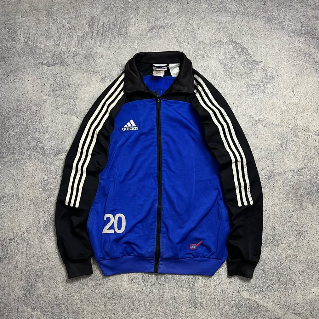 Vtg Adidas Essentials Tracktop Jacket JKT9074