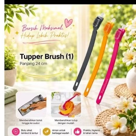 sikat botol tupperware