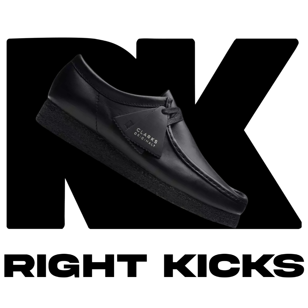 Clarks Originals Wallabee Black Leather