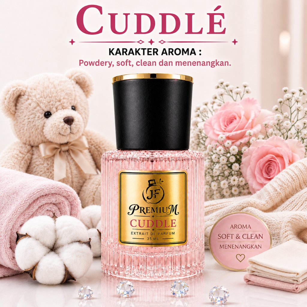 CUDDLÉ Parfum Wanita Tahan 12-24 Jam | Extrait de Parfum - JF Parfum