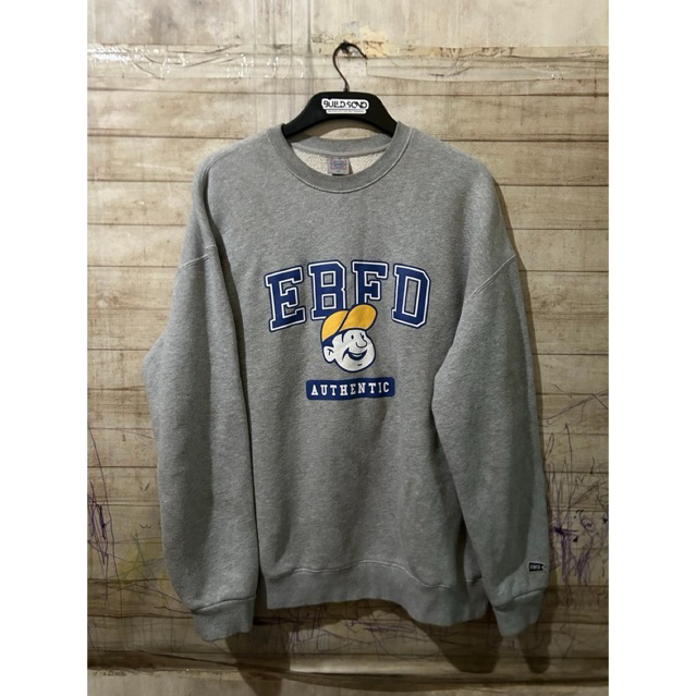EBFD Big Logo Grey Crewneck Original Size XL