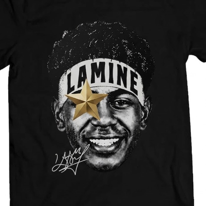 Tshirt Football Figure - Lamine Yamal - Combed