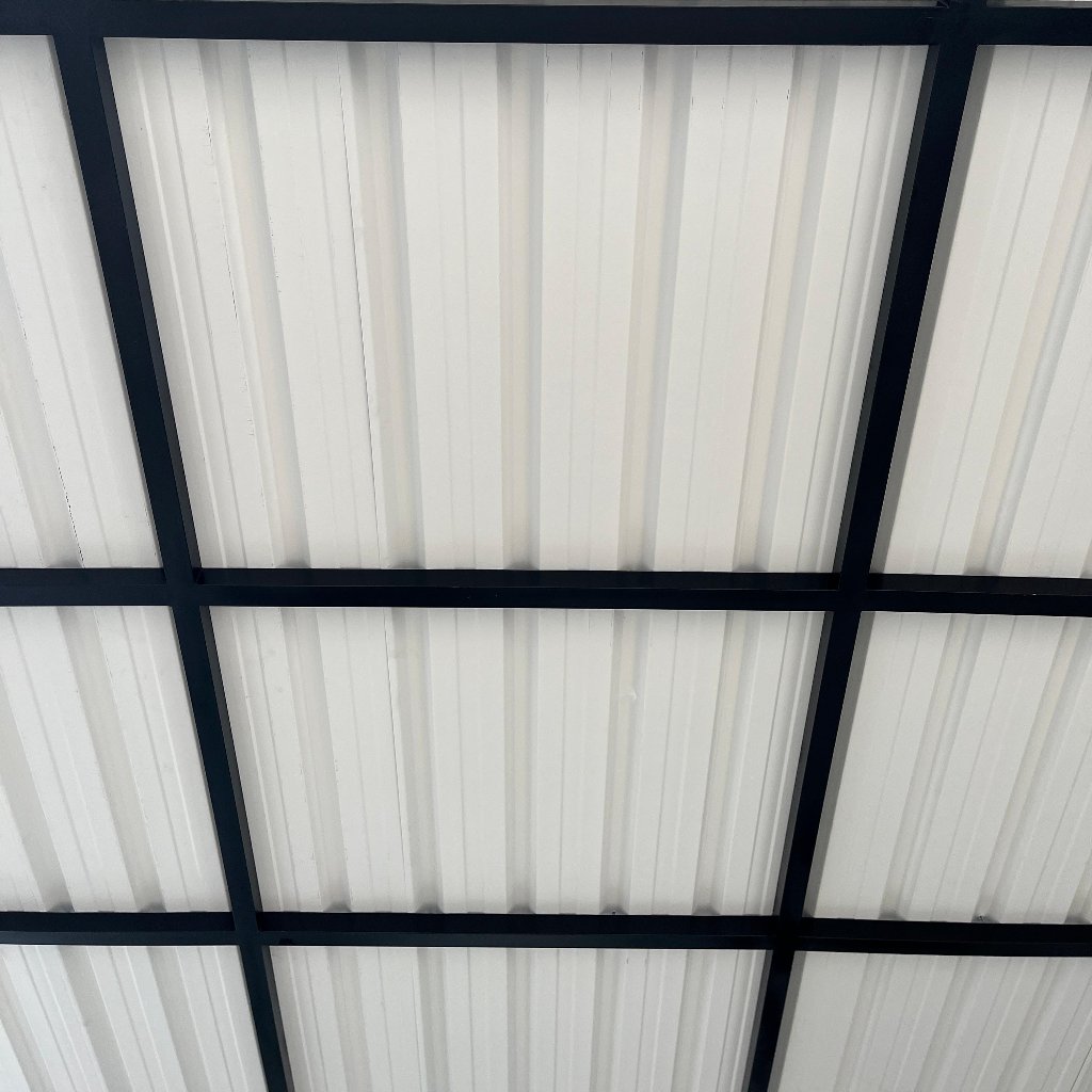 Kanopi upvc single layer