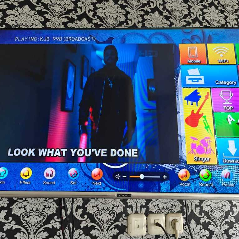karaoke player KJB KJ998 wifi