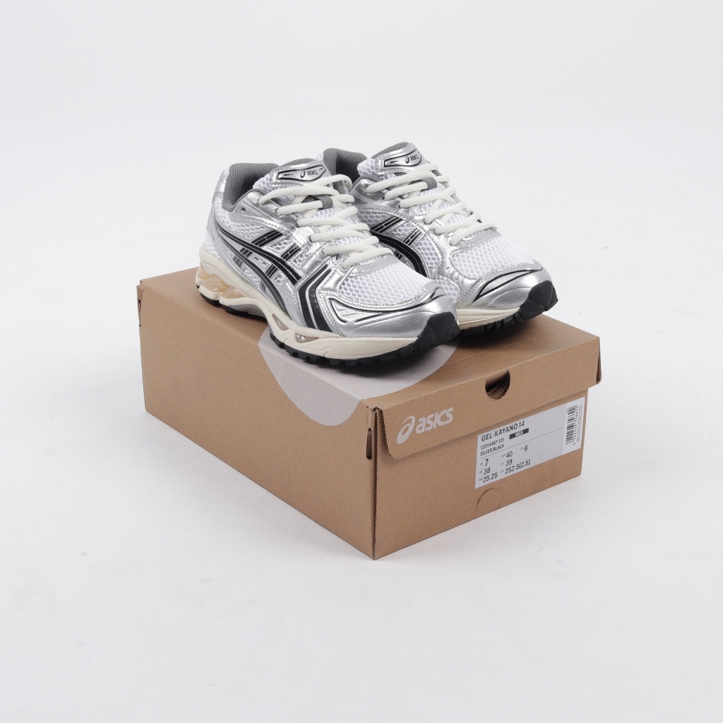 (SLPRDS) Sepatu Sneakers Asics Gel Kayano 14 X JJJJound Silver Black