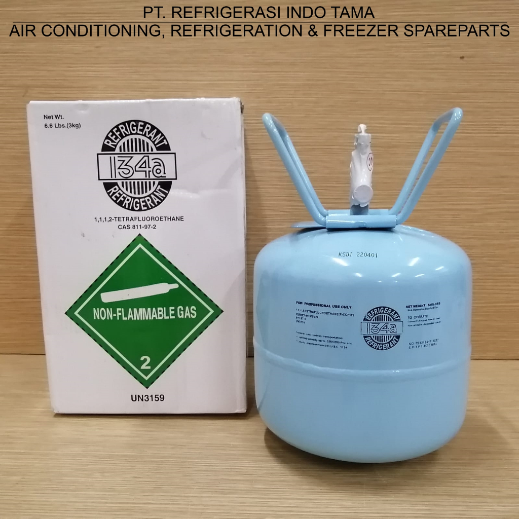 Refrigerant R134A 3 KG - R134A - R 134A 3kg ( R134 A - R 134 A )