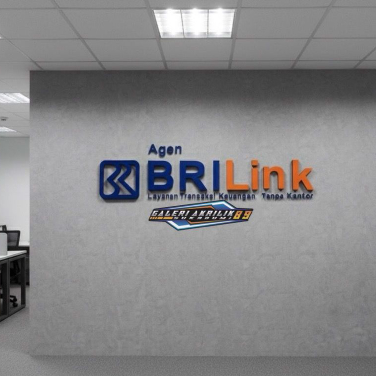 Huruf Timbul Akrilik+Spon/Akrilik Brilink