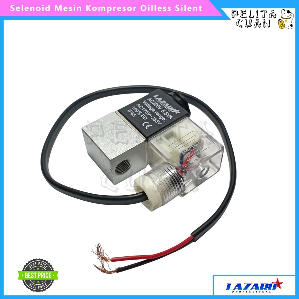 Selenoid Mesin Kompresor Oilless Silent